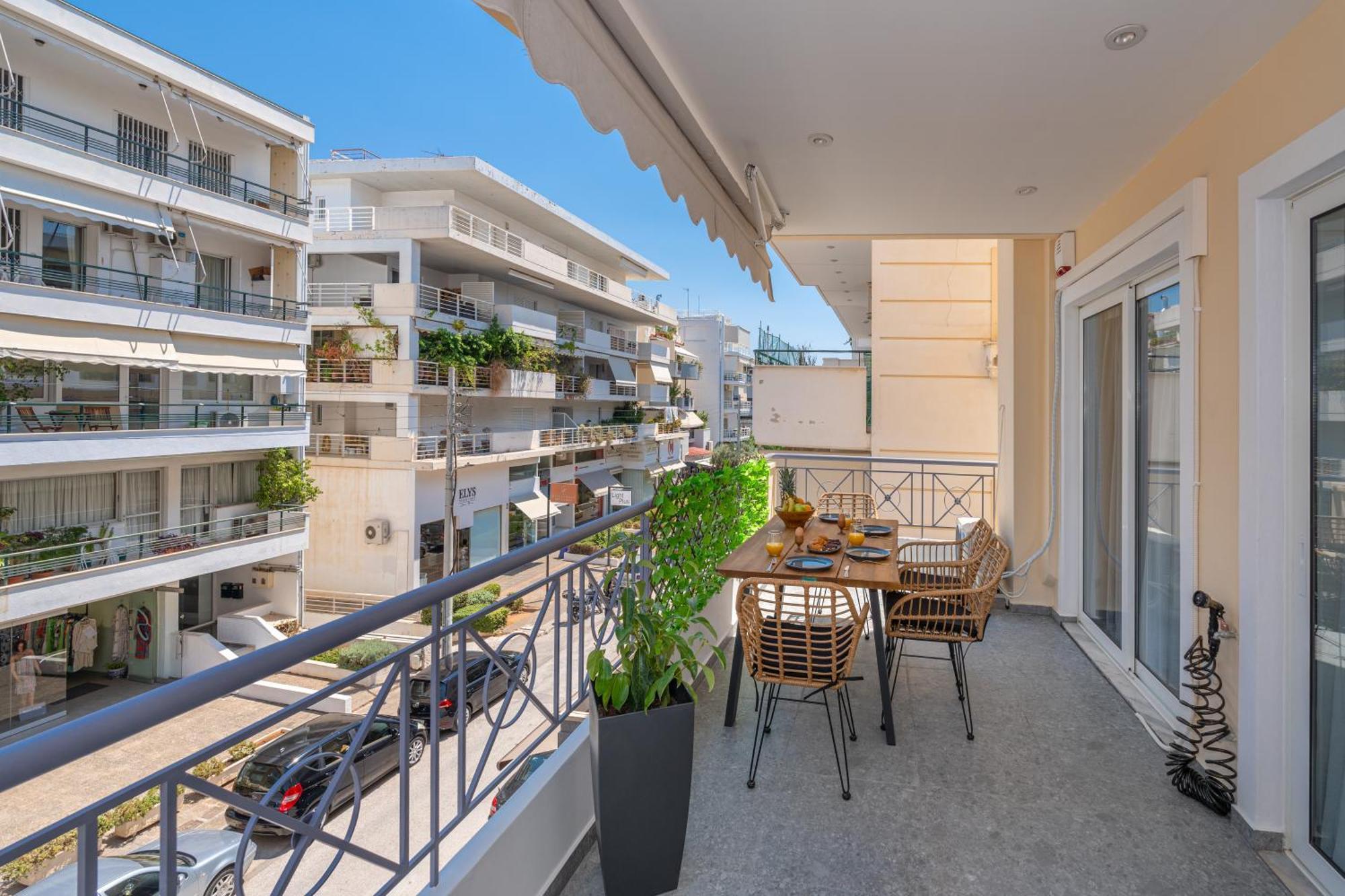 Luxurious Coastal Retreat In Central Glyfada Atenas Exterior foto